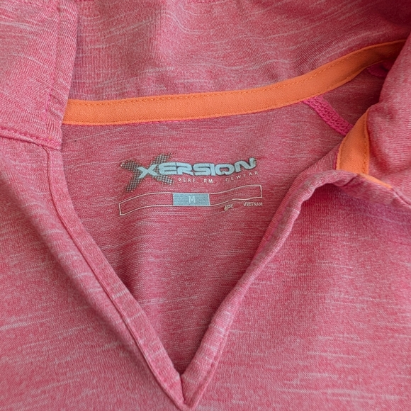 Xersion Pink and Orange Pullover Top - Picture 4 of 4